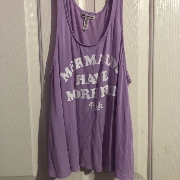 PINK Victoria's Secret Tops - VS Pink Purple Tank PINK Victoria's Secret Tops - VS Pink Purple Tank
